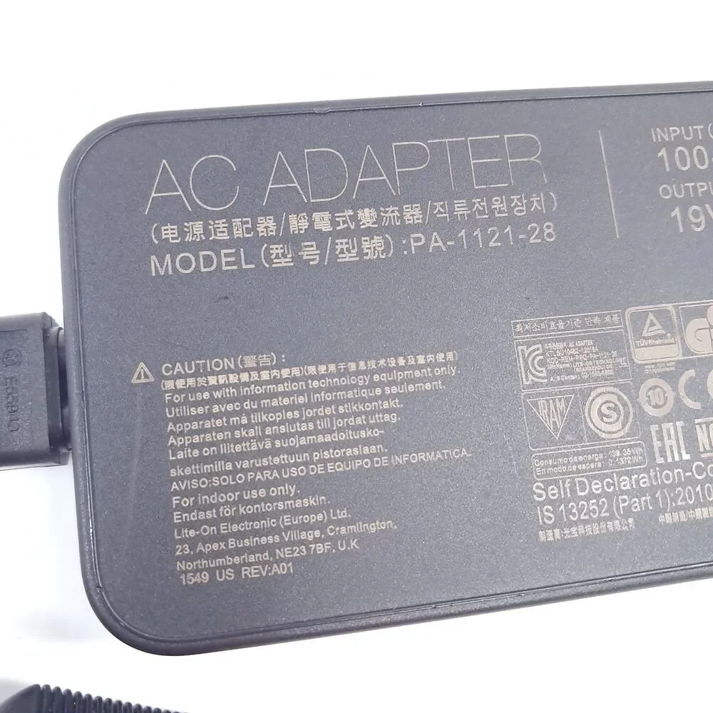 Asus Charger PA-1121-28 120W laptop power Adapter cord 100-240V Genuine OEM